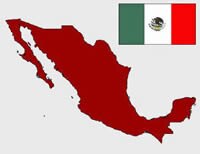 map of mexico
