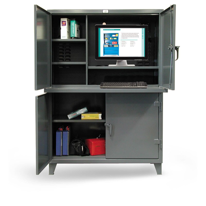 4 shelf Computer 54 x 24 x 72 in. 4.56CC