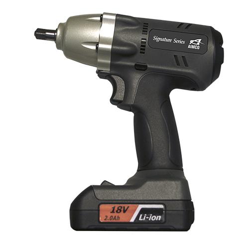 AIMCO 18V Pistol Grip Cordless Impact Wrench, 3 25 Nm, 1/4 in. qc