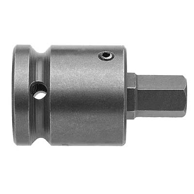 Apex 3/4 in. Square Socket Head Bit with Adapter, SAE, 3/8 in. hex