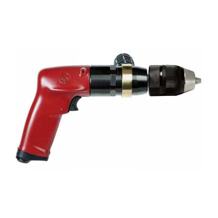 Chicago Pneumatic CP1117P05 1/2 in. Pneumatic Air Drill, no chuck, 1 hp
