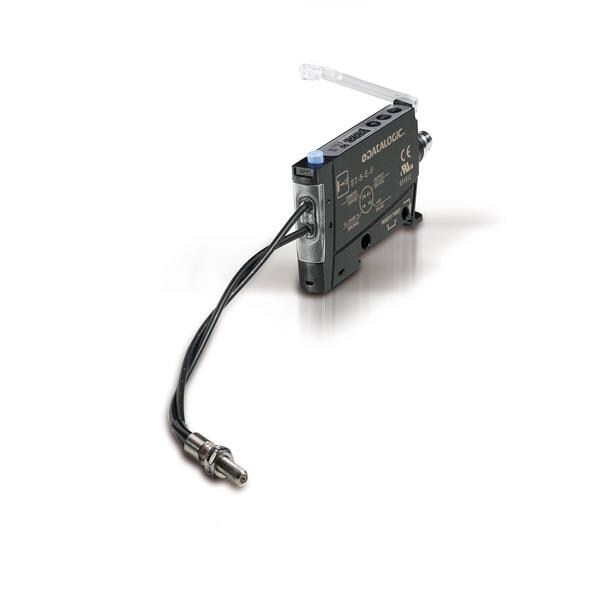 Datalogic Red LED Fiber Optic Sensor, PNP, M8 Connector with