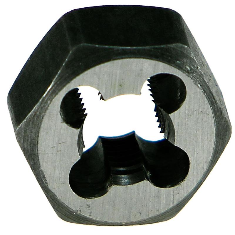 Drillco 336E180A M18 x 1.5mm Carbon Rethreading Hex Die Flexible