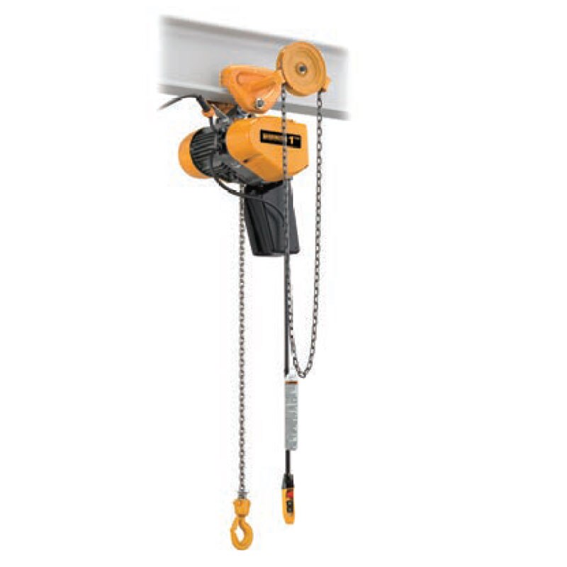 Harrington SEQG003SD20 1/4 ton electric chain hoist with geared