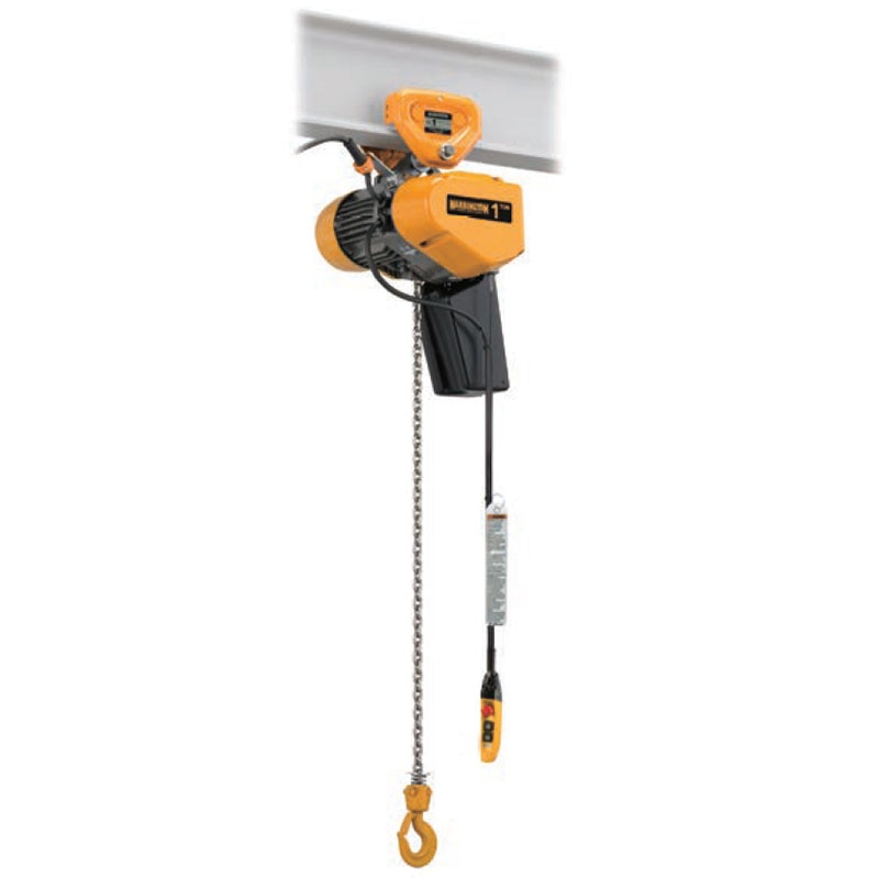 Harrington SEQP Electric Trolley Hoists Flexible Assembly Systems