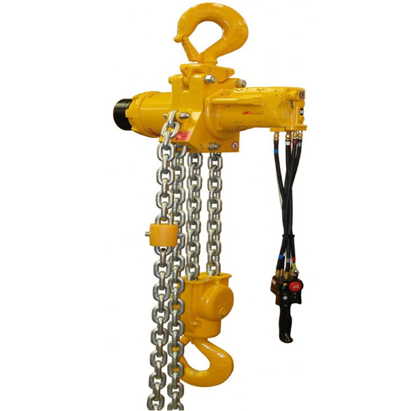 Ingersoll Rand LC2A060S 6.6 ton capacity air chain hoist, 1 chain fall