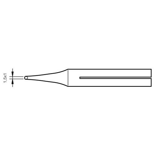 T 05D Soudure Extrémité Fine Point Remplacement Solder Jbc Models 30S - Foto 8