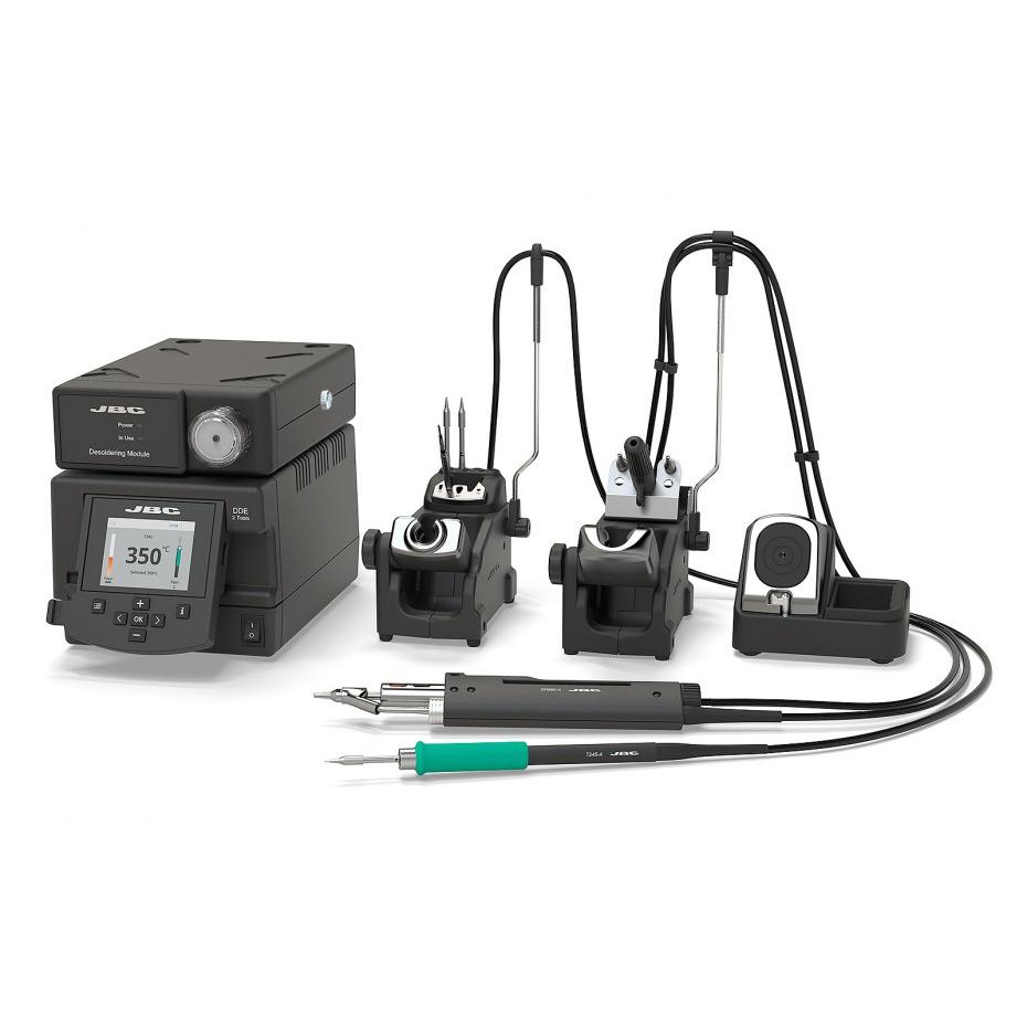 JBC 120V 2 tools Rework Station with Pneumatic Pump, T245 Handle and DR560 Desoldering Iron