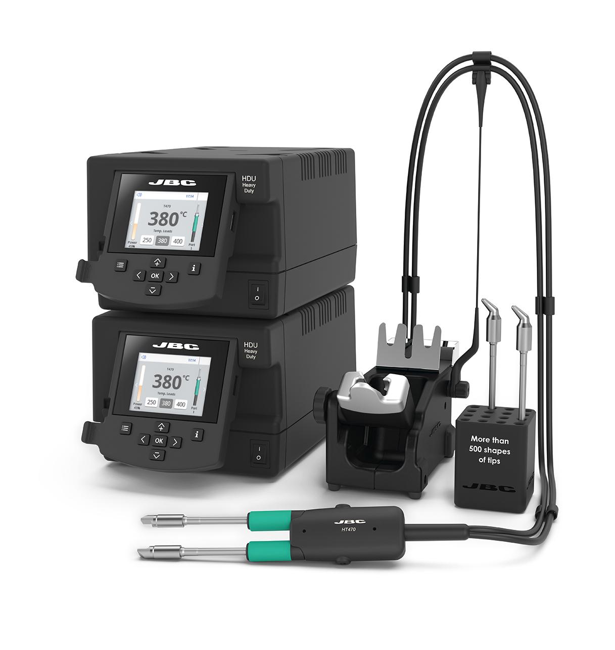 JBC HDP Heavy Duty Tweezers Stations Flexible Assembly Systems