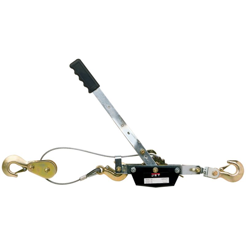 Jet JT9180440 Cable Puller, 8000 lb cap, 6 ft lift Flexible