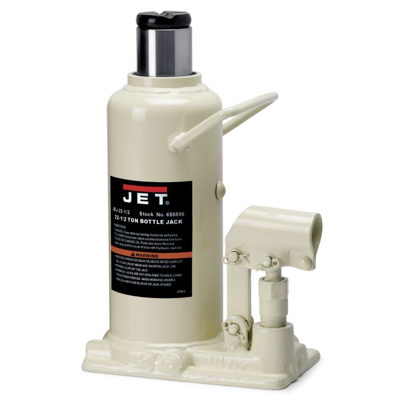 Jet 655556 JBJ22T, 22 Ton Hydraulic Bottle Jack Flexible Industrial