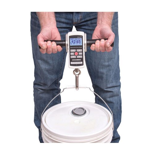 Mark10 ME500 Ergonomics force gauge, 500 lbF / 2500 N Flexible