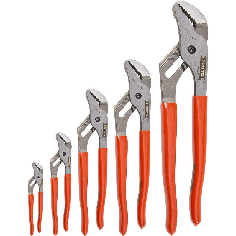 Stanley Proto J260XLS 5 Piece XL Series Groove Joint Pliers Set Flexible Industrial Supply