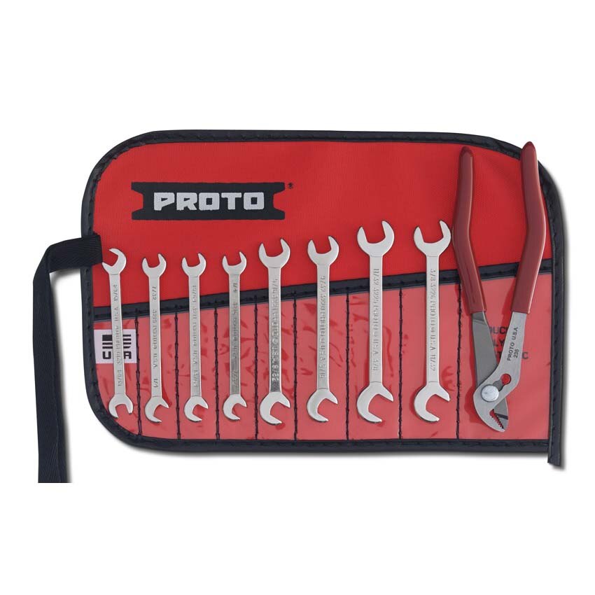 Stanley Proto J3200D 9 Piece Ignition Wrench Set Flexible Industrial