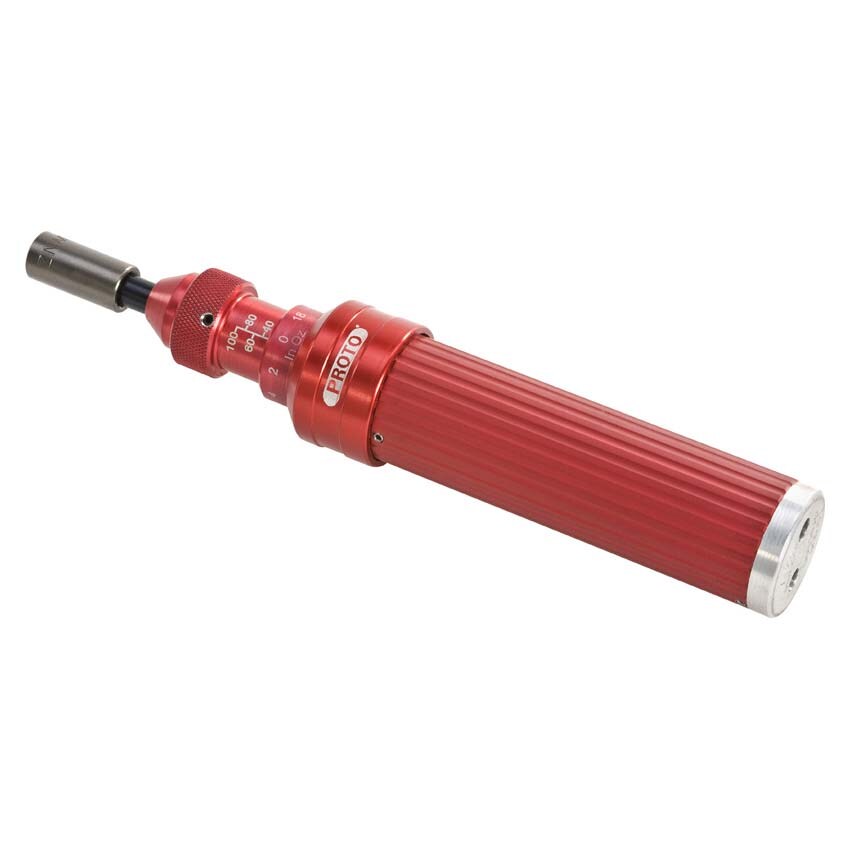 Stanley Proto J6104A 1 4 in Drive Torque Screwdriver 4 20 100 in
