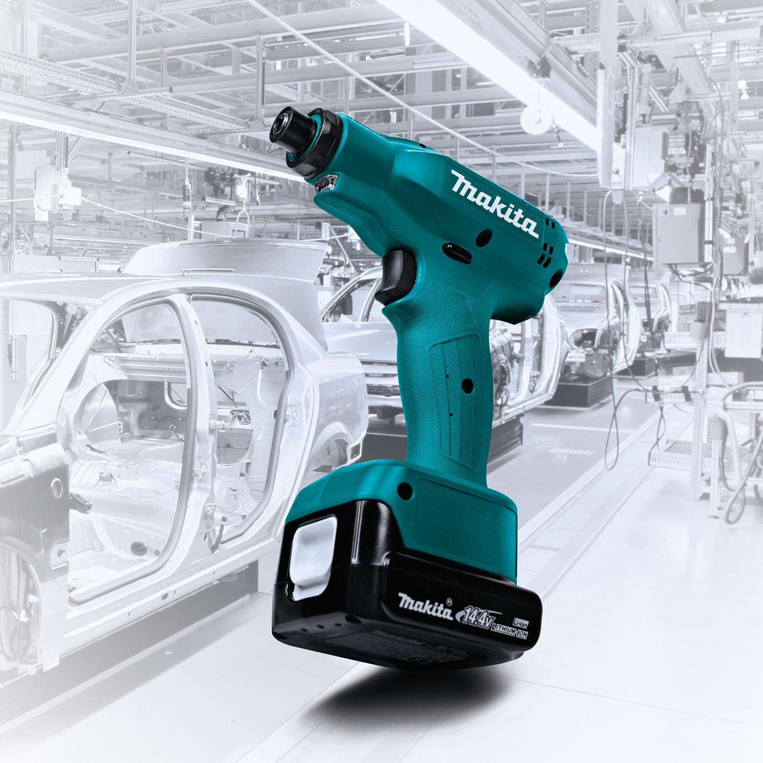 Makita DFT023FMZ 1/4" hex 18 inlb mini torque screwdriver, 1300 rpm Flexible Assembly Systems