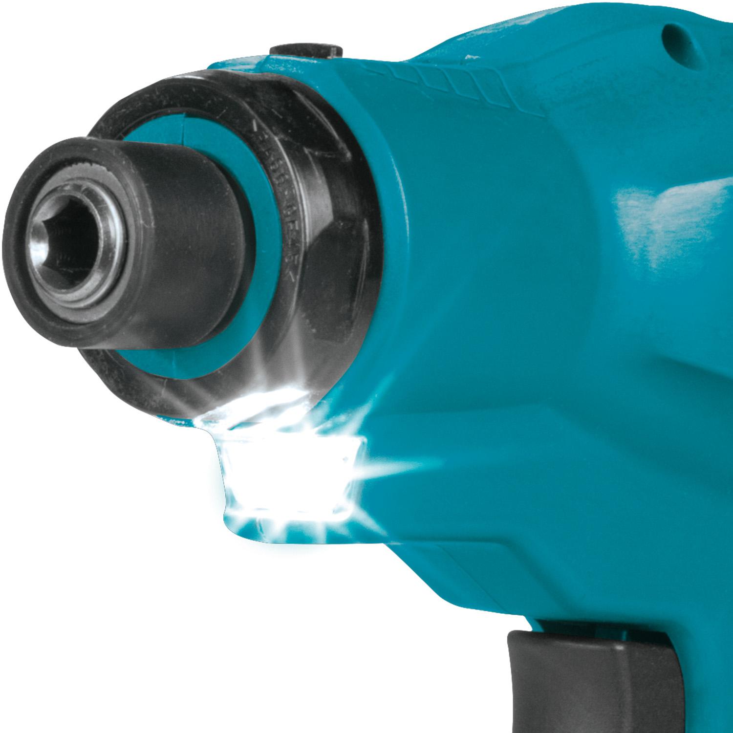 Makita DFT023FMZ 1/4" hex 18 inlb mini torque screwdriver, 1300 rpm