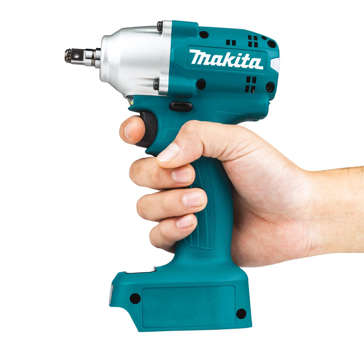 Makita DTWA070Z 14.4V Cordless Impact Wrench, 575 in lbs, 3/8'' square, tool only Flexible