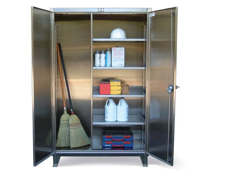 3 drawer Stainless Steel Janitorial 60 x 24 x 60 in. 55BC