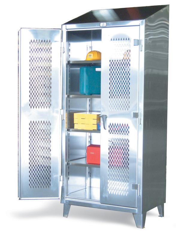 4 shelf Stainless Steel Ventilated 1900 lb capacity, 36 x 24 x
